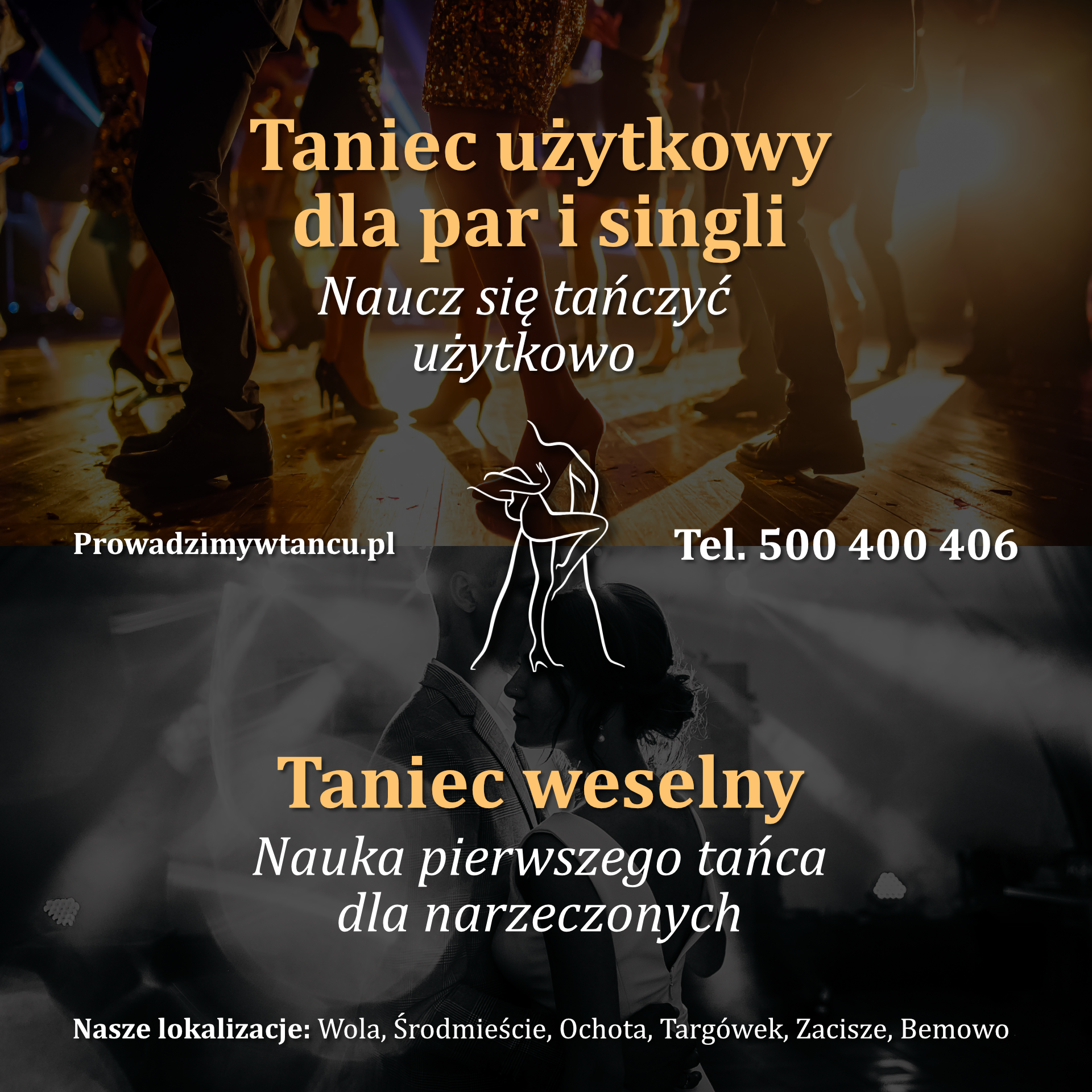 Nauka tańca weselnego w szkole "Prowadzimy w tańcu"